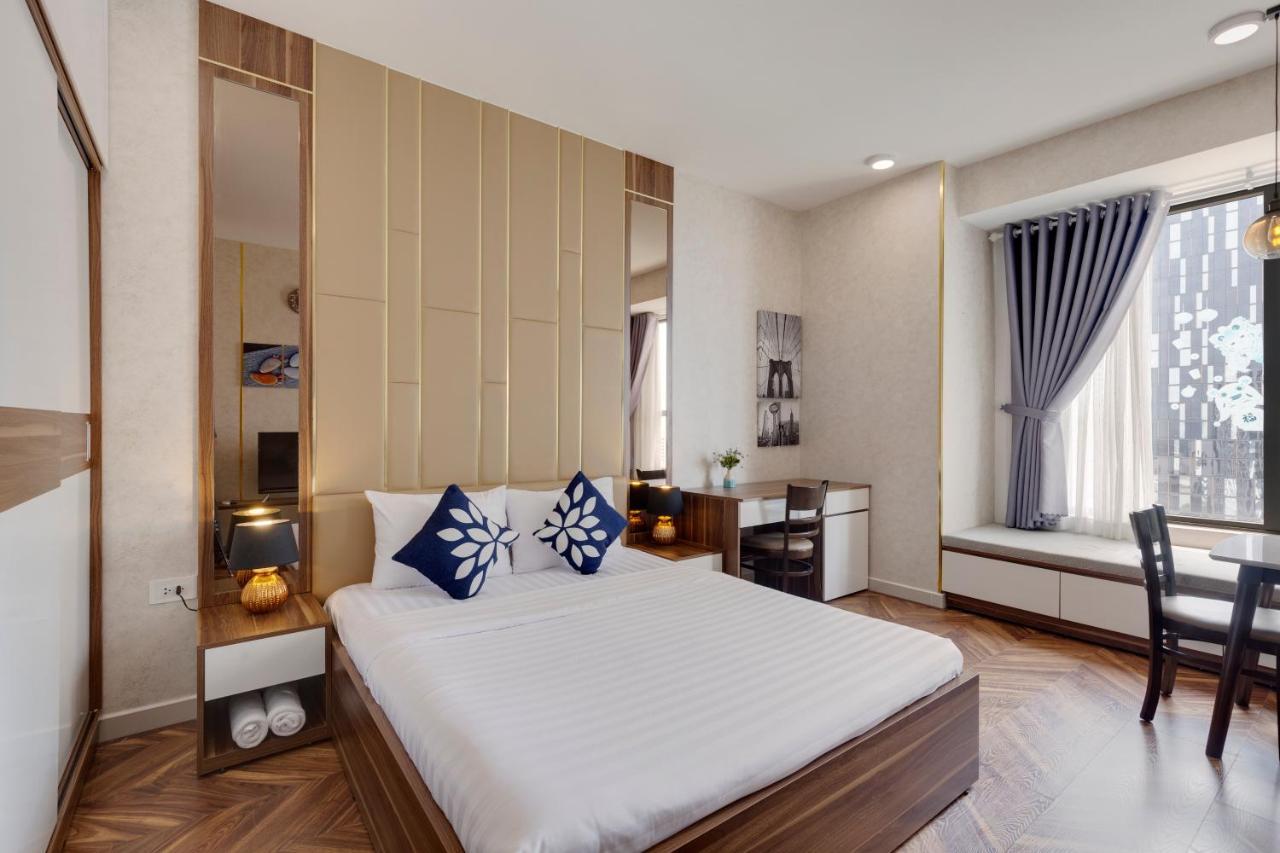 Smile Home Tresor Apartment - Modern Comfortable โฮจิมินห์ซิตี้ ภายนอก รูปภาพ