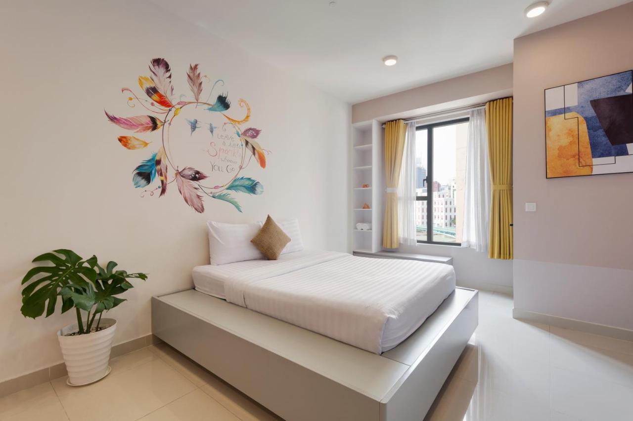 Smile Home Tresor Apartment - Modern Comfortable โฮจิมินห์ซิตี้ ภายนอก รูปภาพ