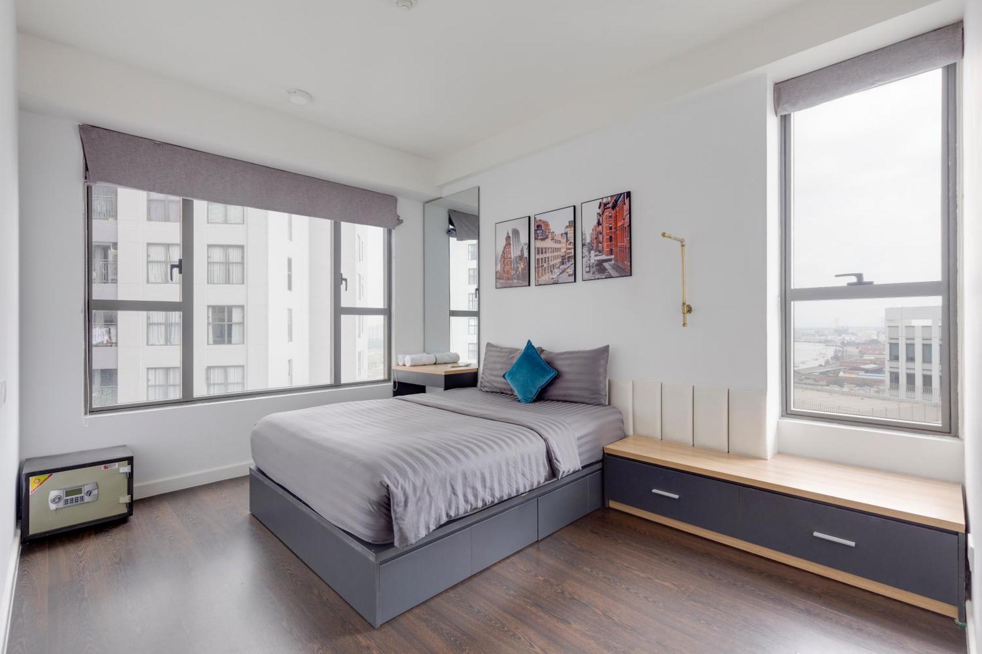 Smile Home Tresor Apartment - Modern Comfortable โฮจิมินห์ซิตี้ ภายนอก รูปภาพ