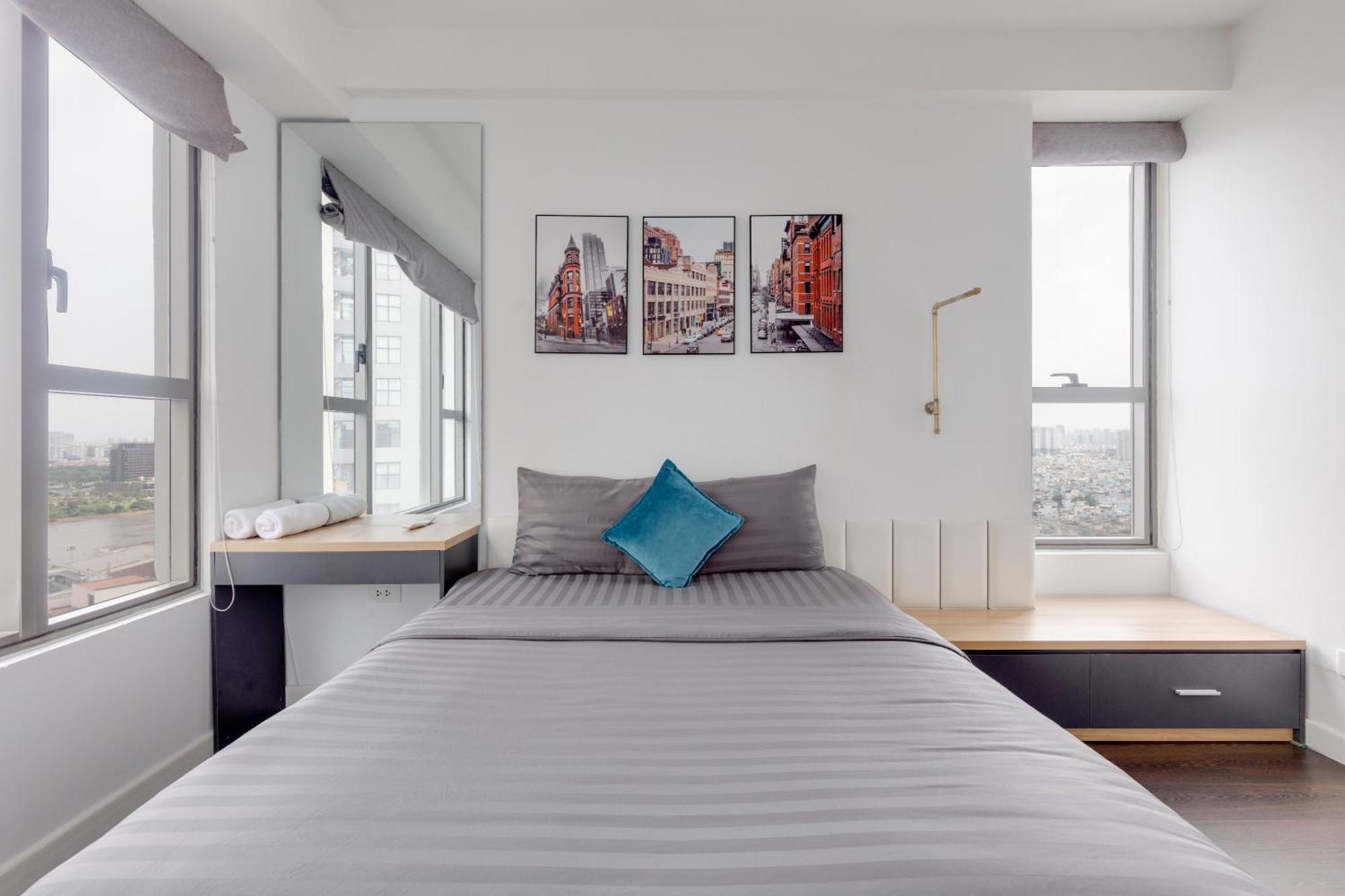 Smile Home Tresor Apartment - Modern Comfortable โฮจิมินห์ซิตี้ ภายนอก รูปภาพ