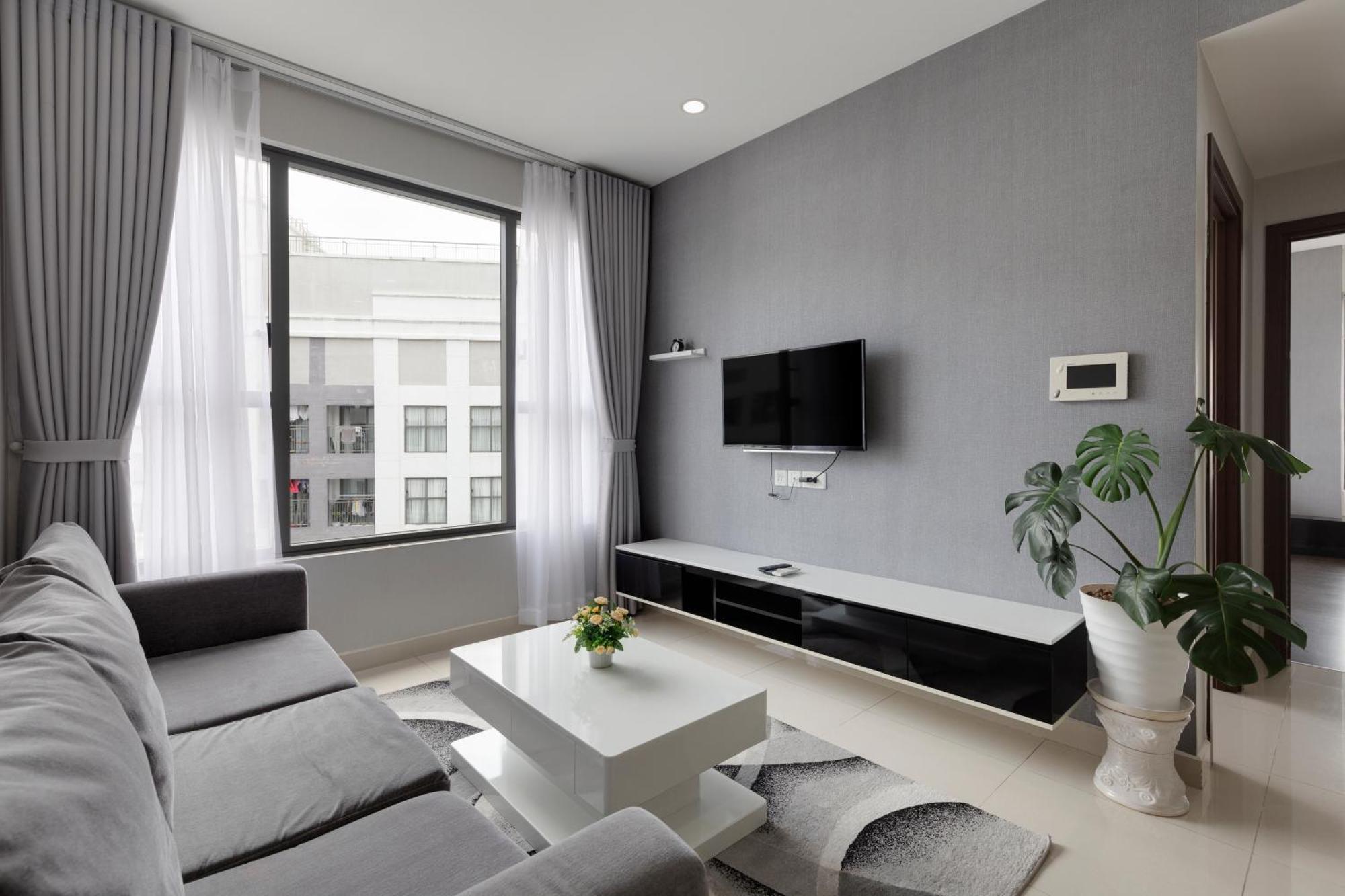 Smile Home Tresor Apartment - Modern Comfortable โฮจิมินห์ซิตี้ ภายนอก รูปภาพ