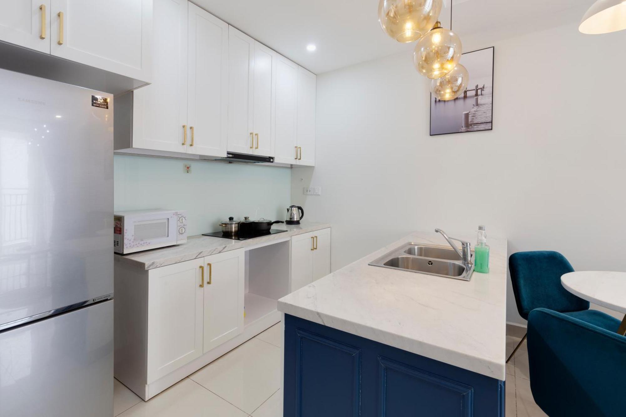 Smile Home Tresor Apartment - Modern Comfortable โฮจิมินห์ซิตี้ ภายนอก รูปภาพ