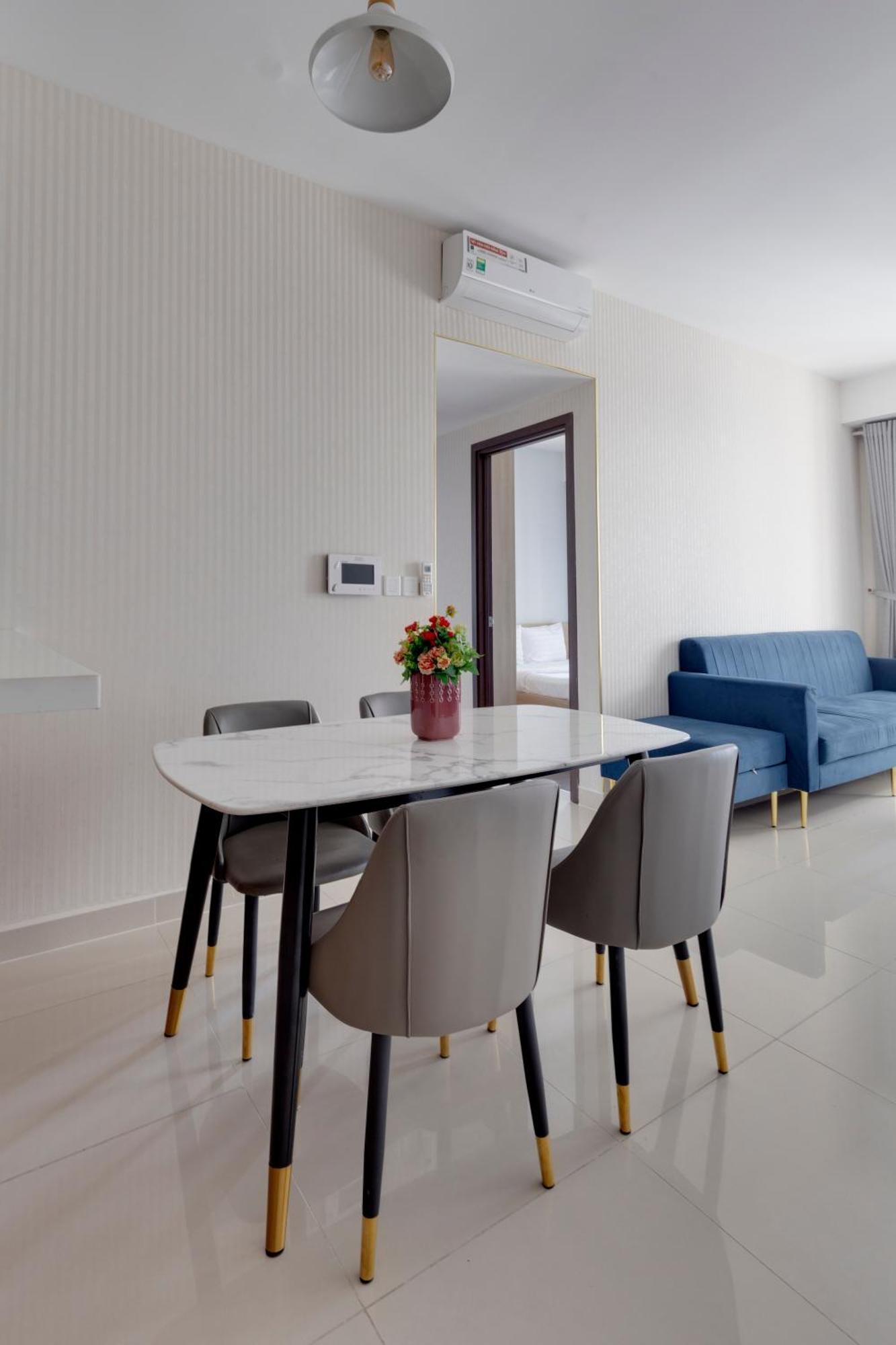 Smile Home Tresor Apartment - Modern Comfortable โฮจิมินห์ซิตี้ ภายนอก รูปภาพ