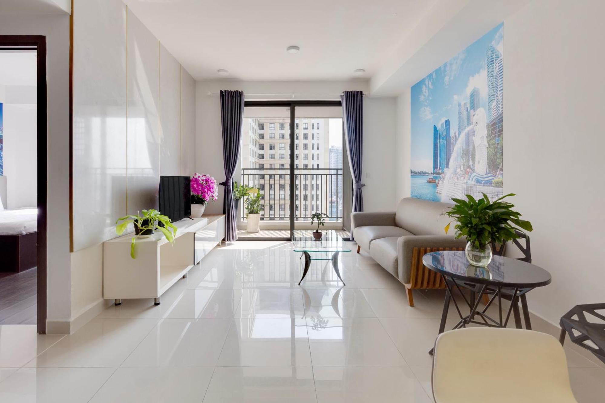 Smile Home Tresor Apartment - Modern Comfortable โฮจิมินห์ซิตี้ ภายนอก รูปภาพ