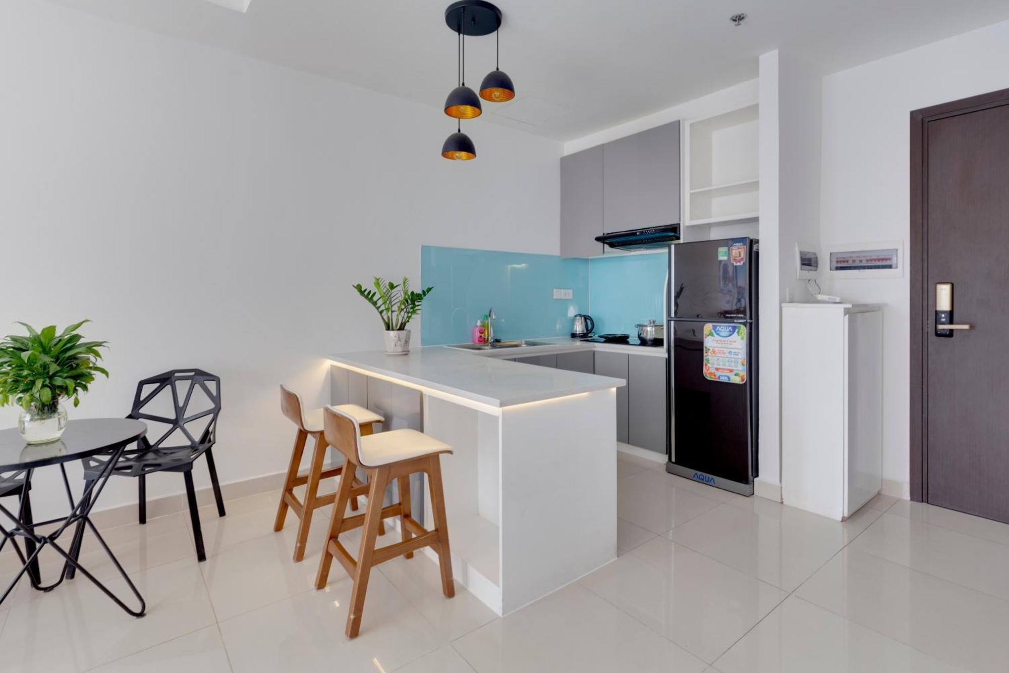 Smile Home Tresor Apartment - Modern Comfortable โฮจิมินห์ซิตี้ ภายนอก รูปภาพ