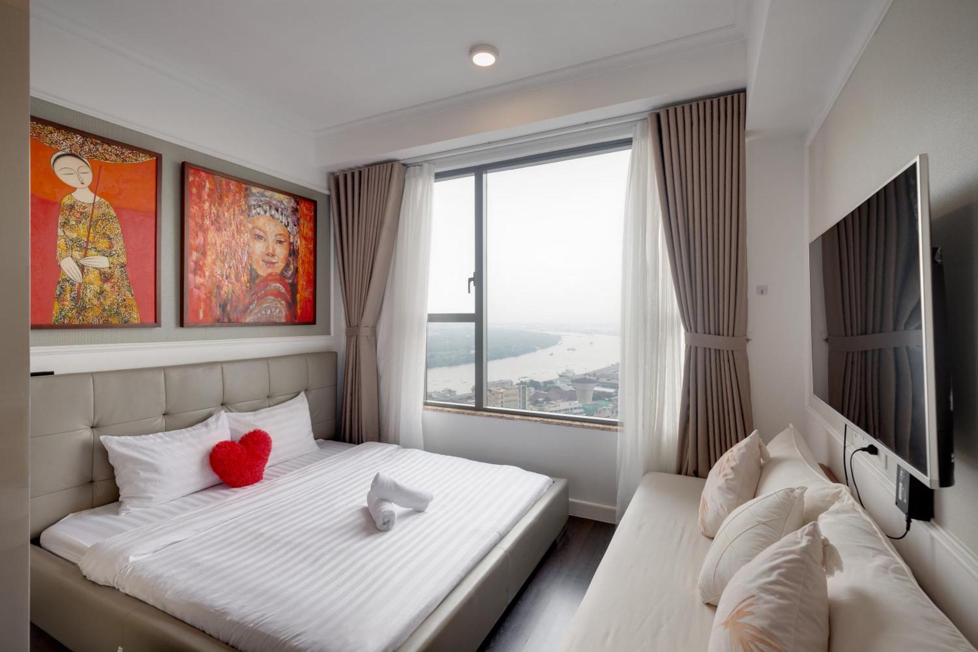 Smile Home Tresor Apartment - Modern Comfortable โฮจิมินห์ซิตี้ ภายนอก รูปภาพ