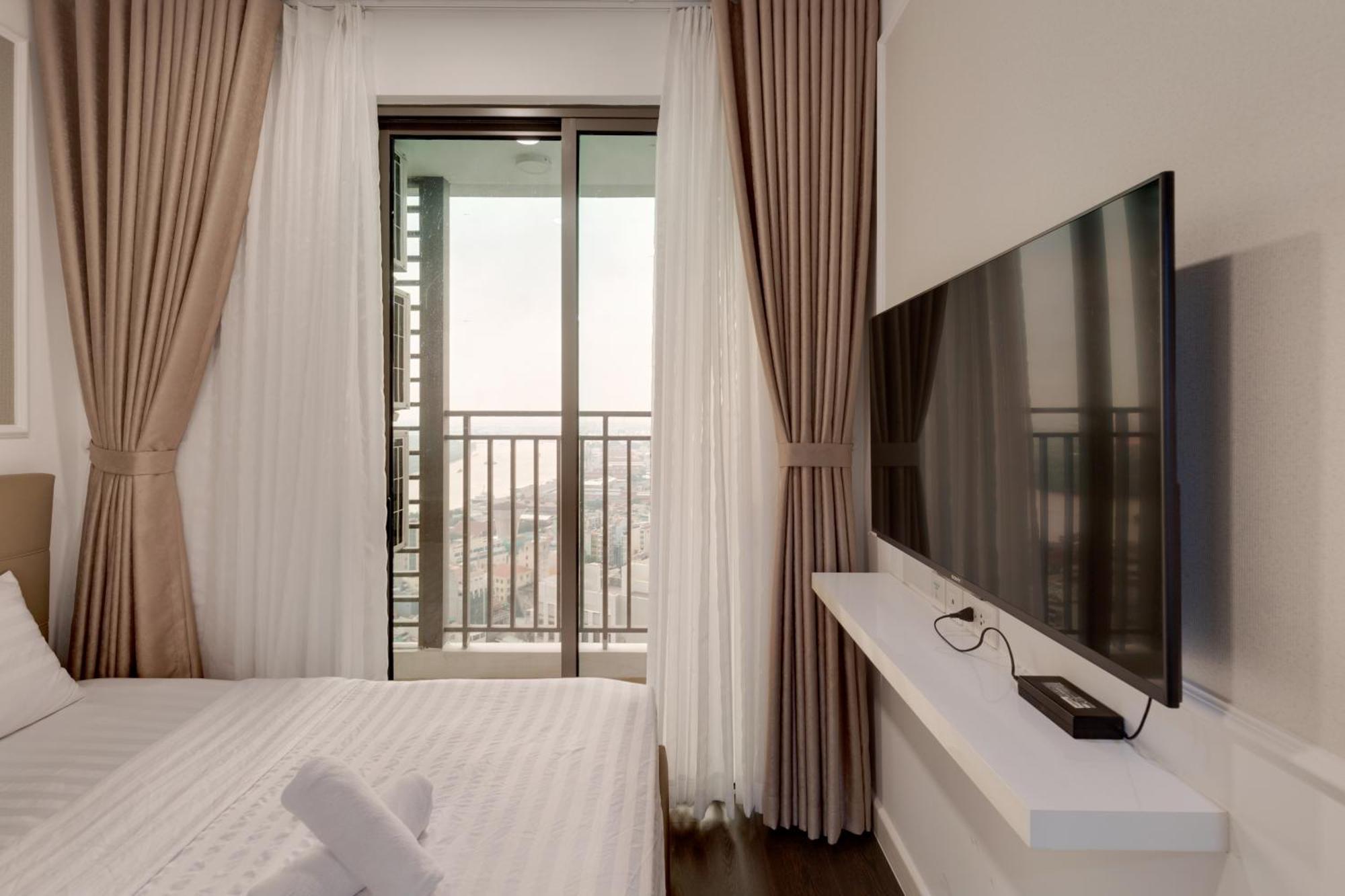Smile Home Tresor Apartment - Modern Comfortable โฮจิมินห์ซิตี้ ภายนอก รูปภาพ