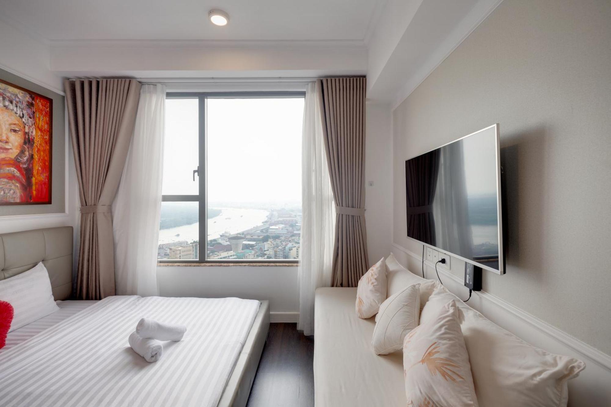 Smile Home Tresor Apartment - Modern Comfortable โฮจิมินห์ซิตี้ ภายนอก รูปภาพ